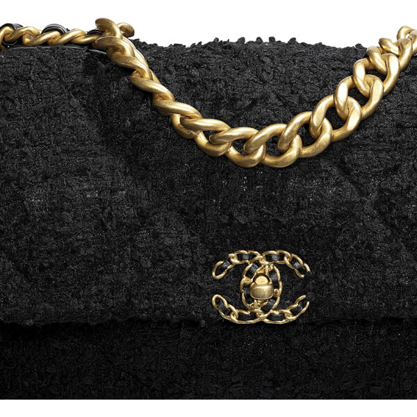 入手困難 シャネル 19 ラージ フラップ バッグ ツイード 3色展開 AS1161 B05179 NB405